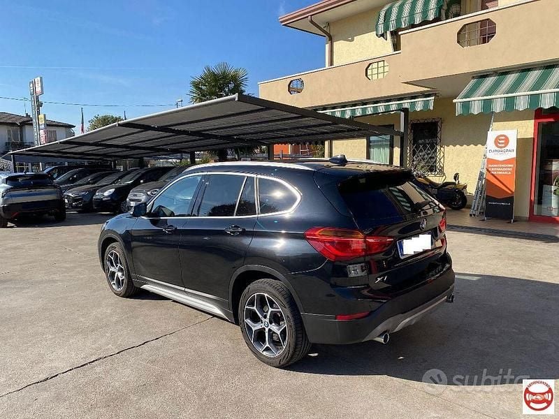 Usata BMW X1 xLine 150 CV (110 kW) 2018 Nero SUV