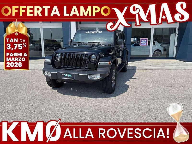 Nero Usata 2024 Jeep Wrangler Sahara SUV | 54.900 € (Super prezzo) - Immagine 1/4