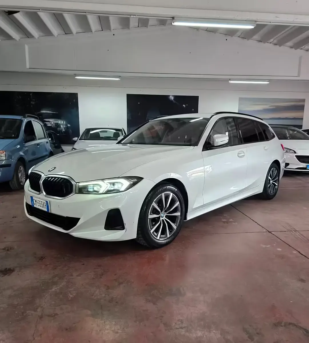 Usata BMW 318 Comfort Edition 149 CV (109 kW) 2022 Bianco Station wagon