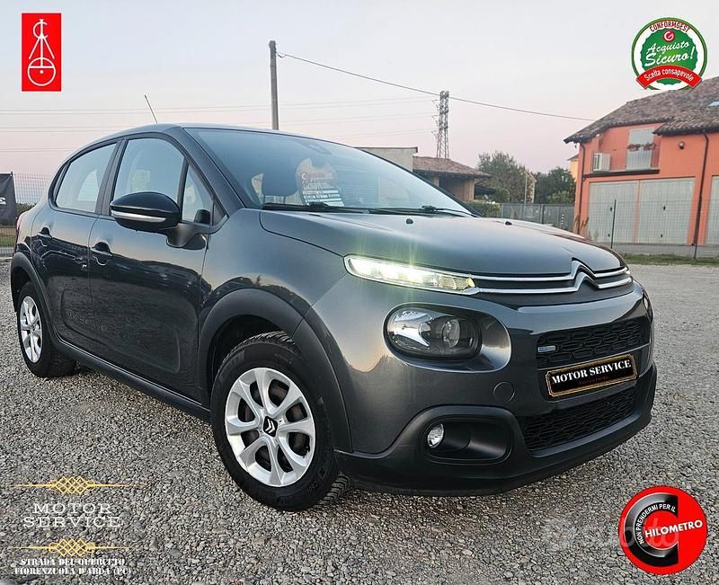 Usata Citroën C3 82 CV (60 kW) 2018 Grigio Berlina