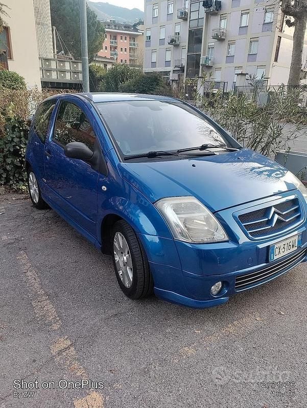 Usata Citroën C2 2005 Blu Utilitaria