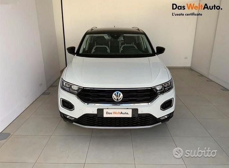 Usata VW T-Roc Advance 150 CV (110 kW) 2019 Bianco SUV