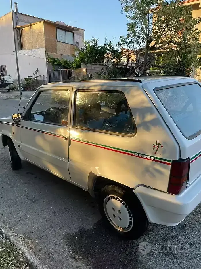 Usata Fiat Panda 1990 Bianco Utilitaria
