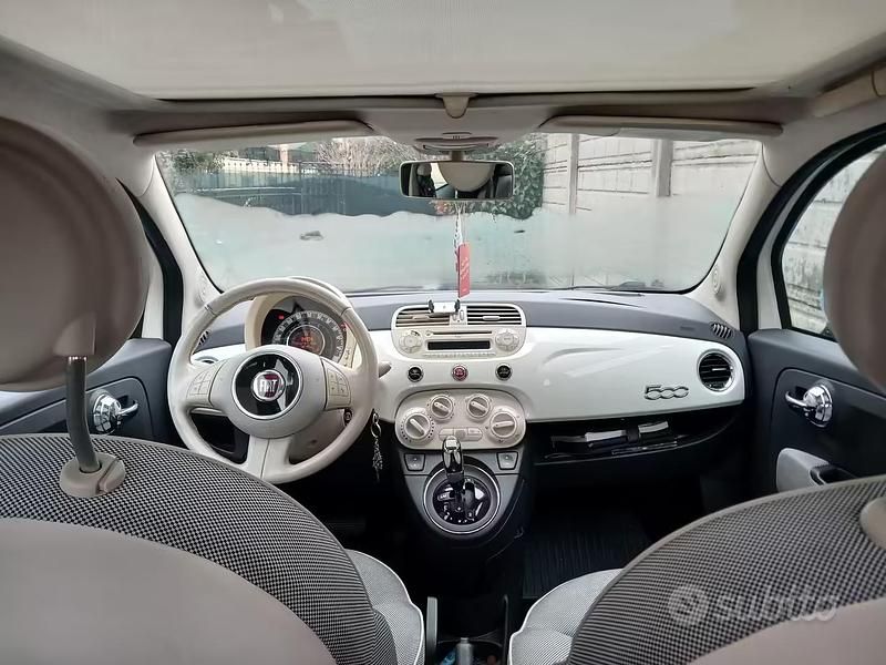 Usata Fiat 500 69 CV (50 kW) 2011 Bianco Berlina