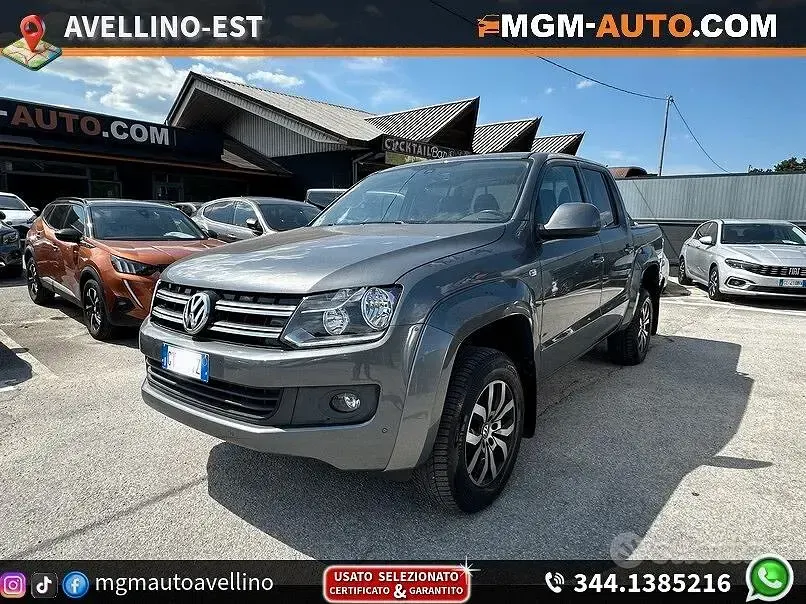 Usata VW Amarok 180 CV (132 kW) 2015 Grigio Pick-up