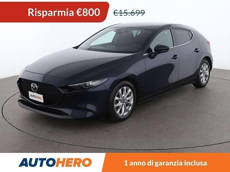 Blu/azzurro Usata 2019 Mazda 3 Exceed Tre volumi | 15.299 € (Cara) - Immagine 1/3