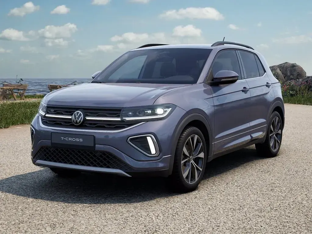 Nuova VW T-Cross R-line Plus 116 CV (85 kW) 2026 Smoky grey metallizzato SUV