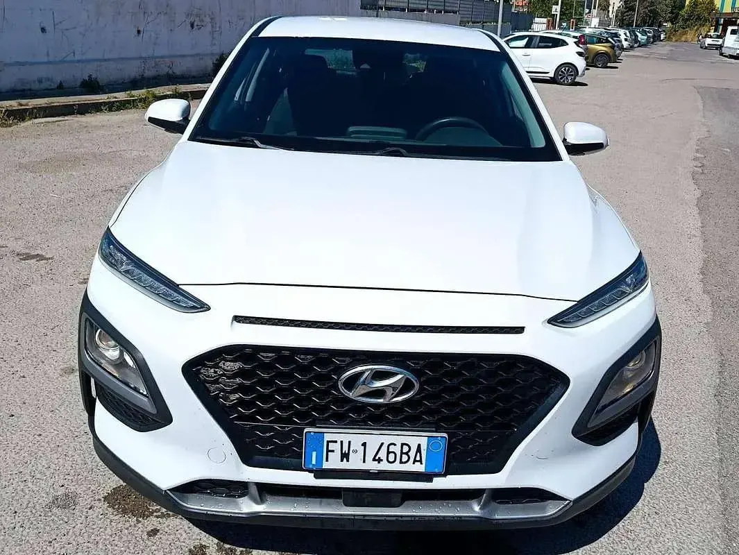 Usata Hyundai Kona Classic 116 CV (85 kW) 2019 Bianco SUV