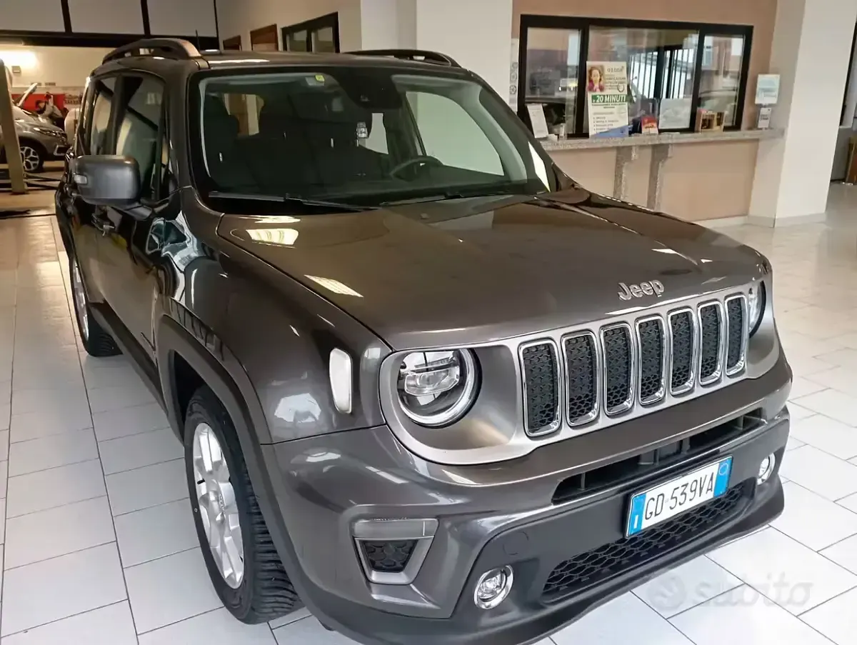 Usata Jeep Renegade Longitude 130 CV (95 kW) 2021 Grigio SUV