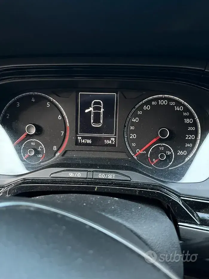 Usata VW Polo 60 CV (44 kW) 2019 Nero Utilitaria
