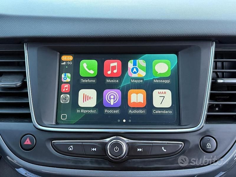 Usata Opel Crossland X Elegance 120 CV (88 kW) 2021 Grigio SUV