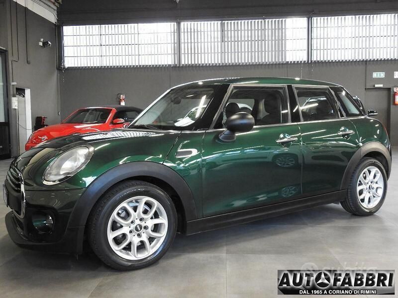 Usata Mini One D 95 CV (69 kW) 2016 Verde Utilitaria