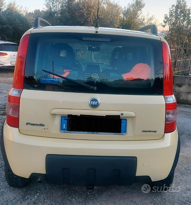 Usata Fiat Panda 4x4 2004 Giallo Utilitaria