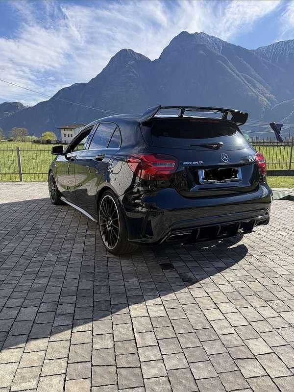 Begagnad Mercedes A45 AMG AMG 381 HK (280 kW) 2016 Svart Sedan