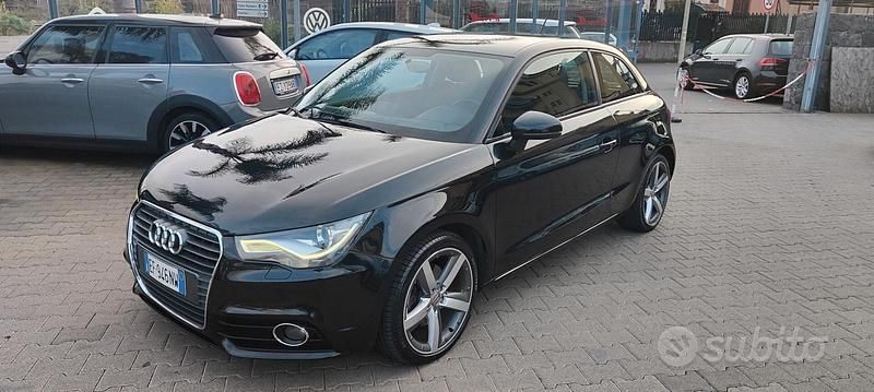 Usata Audi A1 Ambition 105 CV (77 kW) 2011 Nero Utilitaria