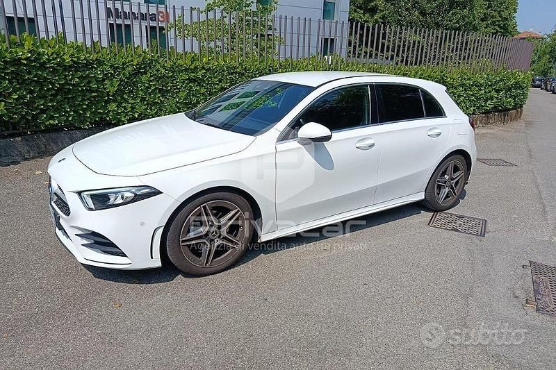 Usata Mercedes A180 Premium 136 CV (100 kW) 2020 Bianco Utilitaria