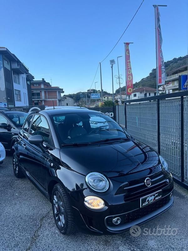 Usata Fiat 500 S 95 CV (69 kW) 2018 Nero Berlina