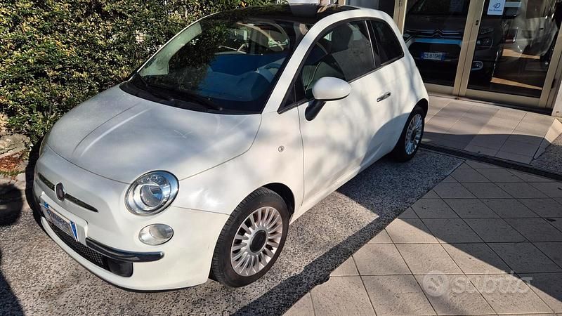 Usata Fiat 500 Lounge 69 CV (50 kW) 2014 Bianco Berlina