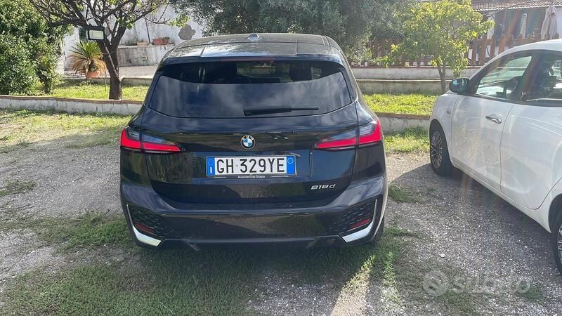 Usata BMW 218 Active Tourer M Sport 150 CV (110 kW) 2022 Nero Monovolume