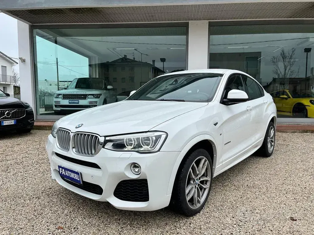 Usata BMW X4 M Sport 249 CV (183 kW) 2018 Bianco SUV