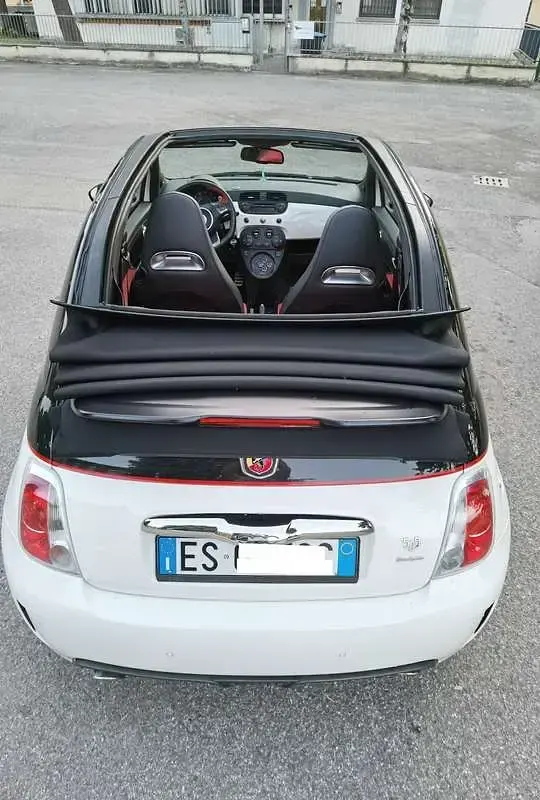 Usata Abarth 595 Turismo 159 CV (116 kW) 2013 Bianco Utilitaria
