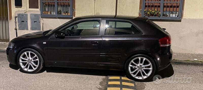 Usata Audi A3 140 CV (102 kW) 2006 Nero Utilitaria