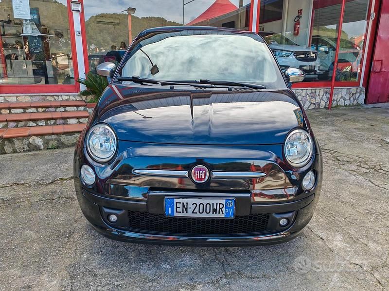 Usata Fiat 500 Lounge 95 CV (69 kW) 2012 Nero Berlina