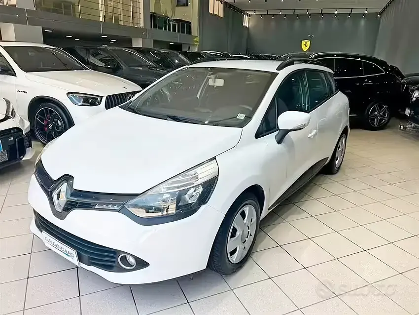 Usata Renault Clio 75 CV (55 kW) 2014 Bianco Station wagon
