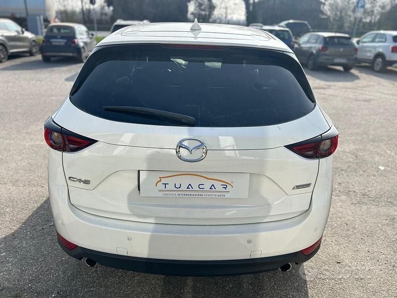 Usata Mazda CX-5 Exceed 150 CV (110 kW) 2018 Bianco SUV