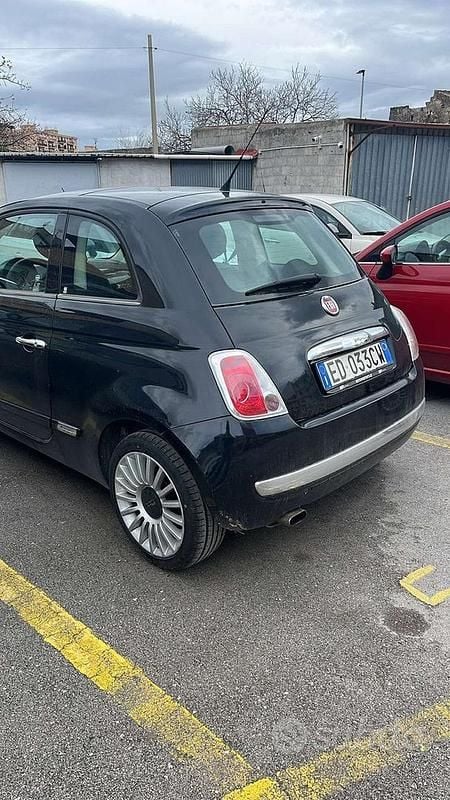 Usata Fiat 500 75 CV (55 kW) 2010 Nero Berlina