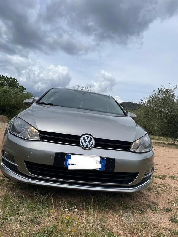 Usata VW Golf VII 110 CV (80 kW) 2013 Grigio Utilitaria
