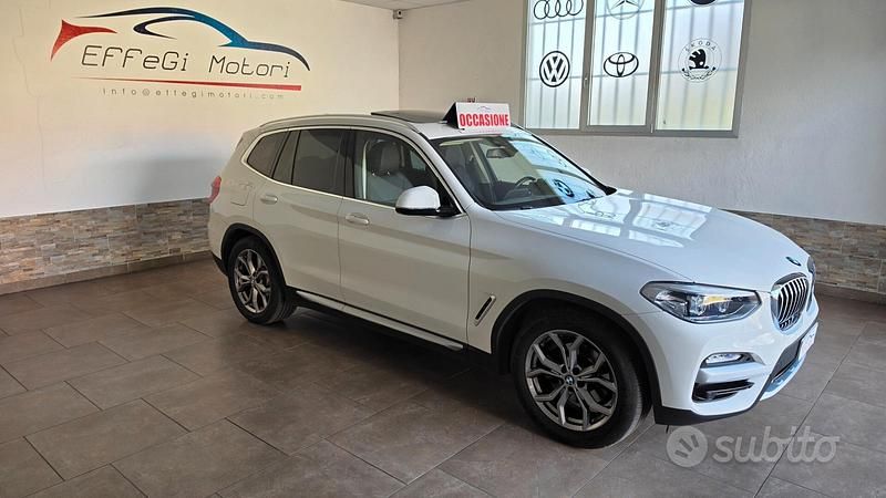 Usata BMW X3 xLine 190 CV (139 kW) 2019 Bianco SUV