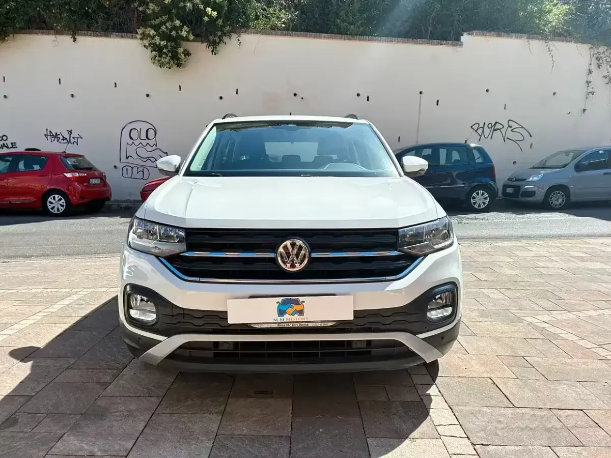 Usata VW T-Cross Style 95 CV (69 kW) 2019 Bianco SUV