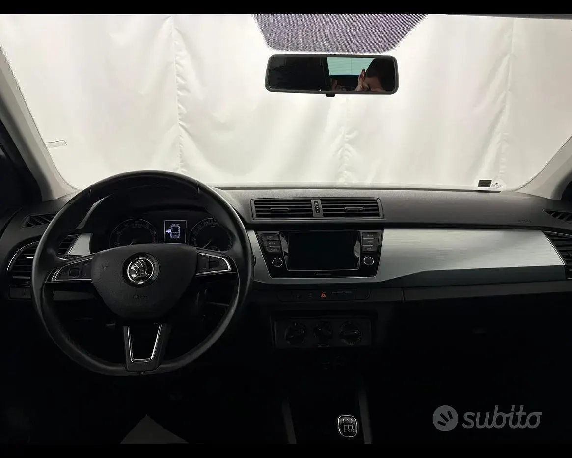 Usata Skoda Fabia 60 CV (44 kW) 2020 Bianco Utilitaria