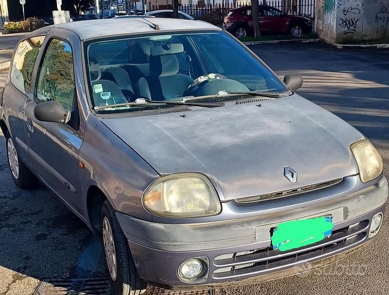 Usata Renault Clio II 1998 Grigio Utilitaria