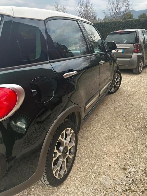 Usata Fiat 500L 120 CV (88 kW) 2015 Verde Monovolume