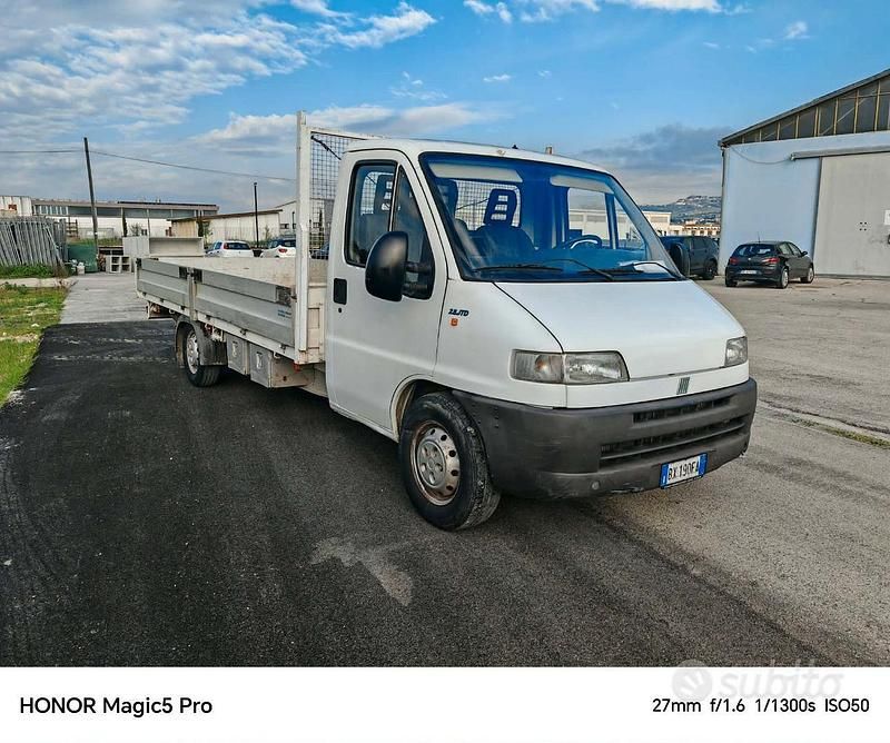 Usata Fiat Ducato 126 CV (92 kW) 2001 Bianco Furgone