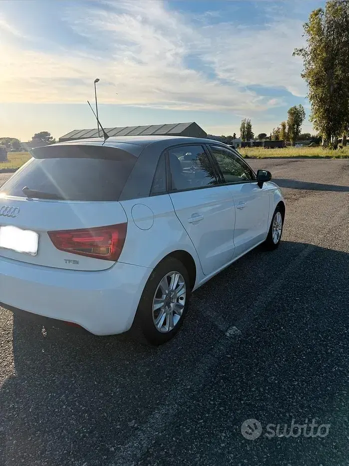 Usata Audi A1 122 CV (89 kW) 2013 Bianco Utilitaria