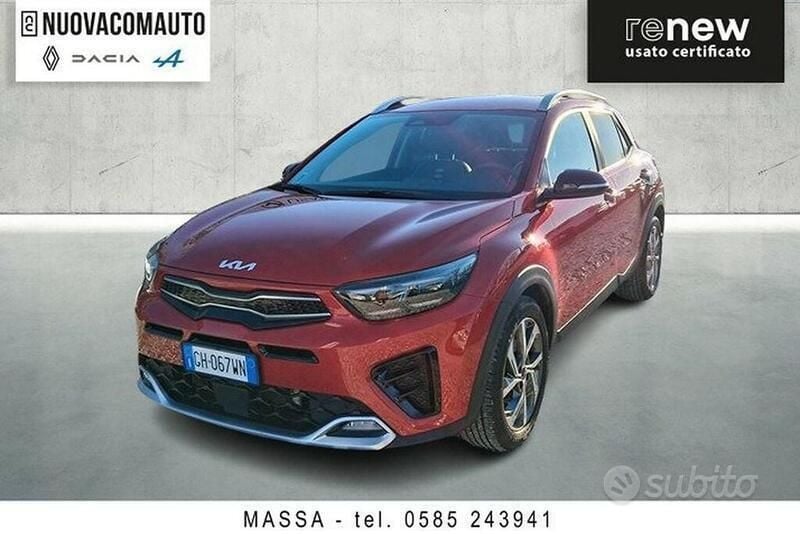 Rosso dinamico Usata 2022 Kia Stonic GT-Line SUV | 17.500 € (Buon prezzo) - Immagine 1/4