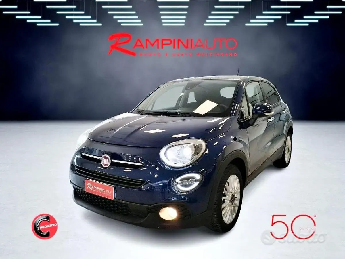 Occasion Fiat 500X Connect 95 ch (69 kW) 2021 Bleue SUV