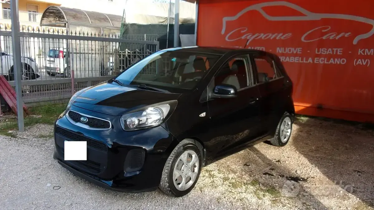 Usata Kia Picanto 67 CV (49 kW) 2016 Nero Utilitaria
