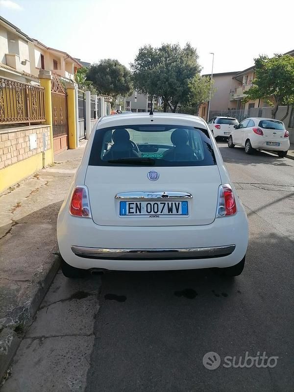 Usata Fiat 500 Pop 69 CV (50 kW) 2013 Bianco Berlina