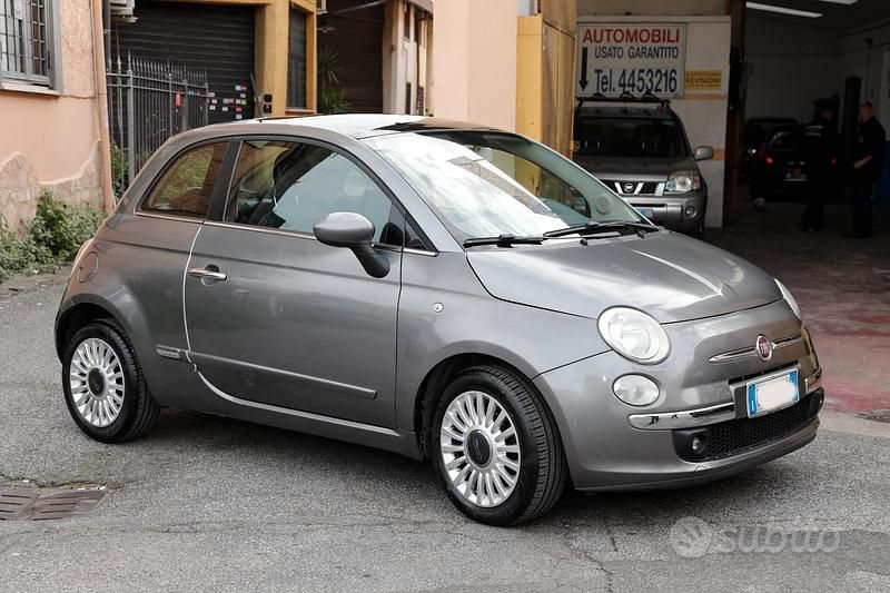 Usata Fiat 500 Lounge 69 CV (50 kW) 2013 Grigio Berlina