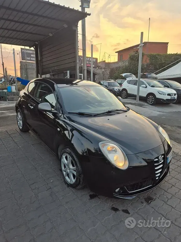 Usata Alfa Romeo MiTo Progression 70 CV (51 kW) 2012 Nero Utilitaria