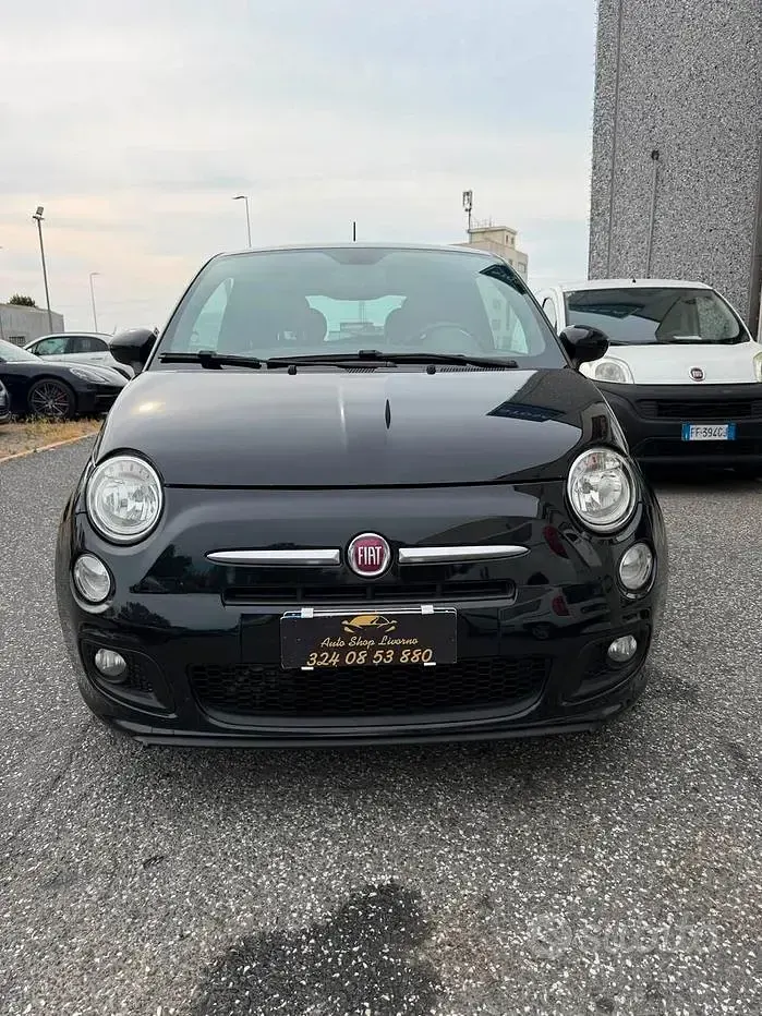Usata Fiat 500 95 CV (69 kW) 2014 Nero Berlina