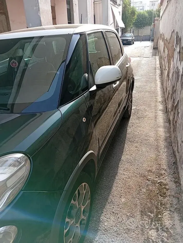 Usata Fiat 500L Trekking 85 CV (62 kW) 2013 Verde Monovolume