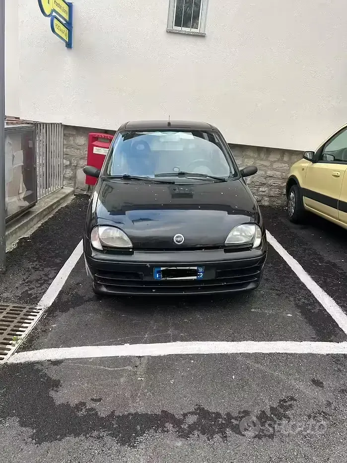 Usata Fiat 600 2003 Nero Utilitaria