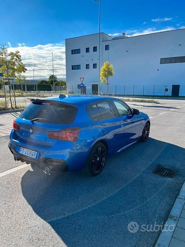 Usata BMW 120 Efficient Dynamics 184 CV (135 kW) 2019 Blu Utilitaria