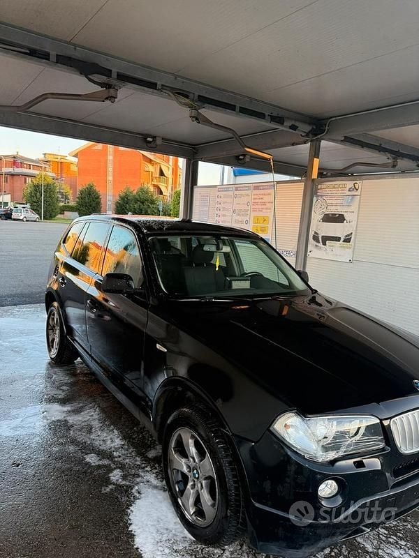 Usata BMW X3 204 CV (150 kW) 2008 Nero SUV