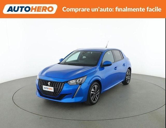 Usata Peugeot 208 Allure 74 CV (54 kW) 2021 Blu Utilitaria